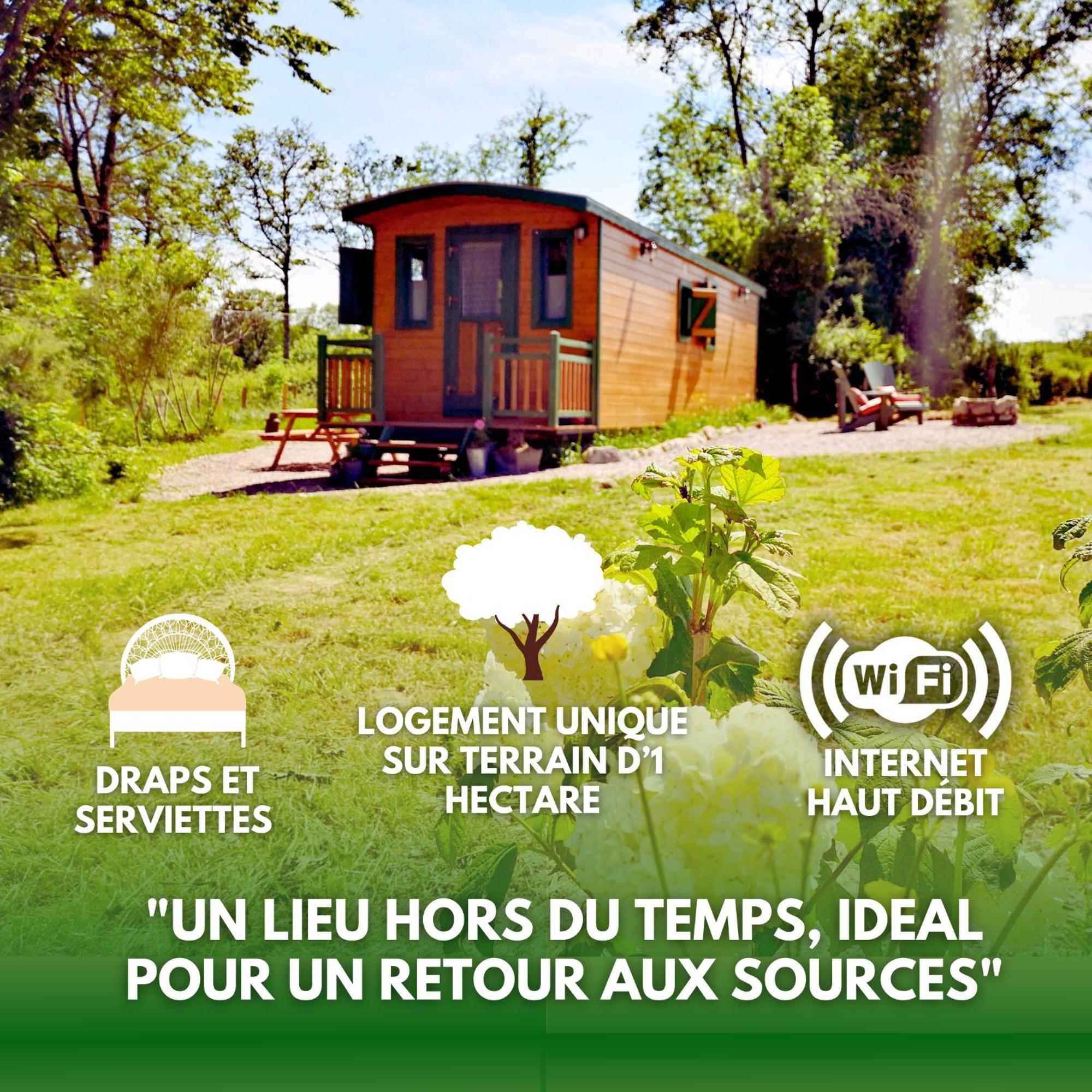 Roulotte & Foret - Evasion Boheme En Bourgogne Antully Εξωτερικό φωτογραφία